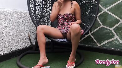 POV destroys submissive latina in a tight sexy dress
