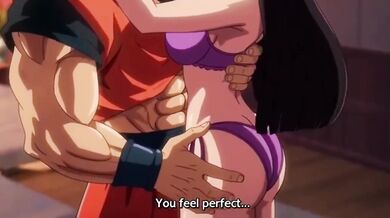 Goku rips deep inside his wife’s fertile womb raw creampie