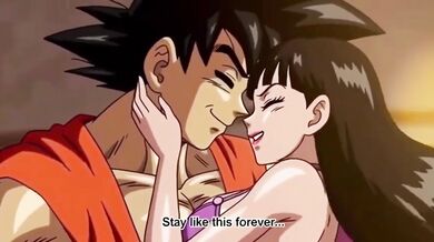 Goku rips deep inside his wife’s fertile womb raw creampie