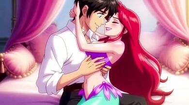 Step Mom Gets Creampied Under Moonlight Hot Anime Fuck