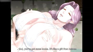 MILF’s huge ass gapes for her stepson’s massive cock then gets destroyed in rough missionary creampie