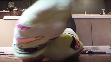 Foot Goddess Ruins Your Slobbering Mouth With Her Fetid Flesh