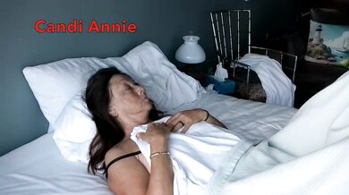 GILF Candi Annie drains cock for morning milk POV cumshot swallow