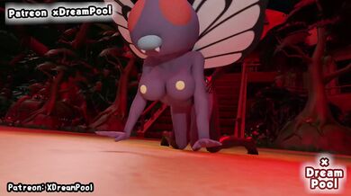 Butterfree furry blows massive tits raw cumshot rough sex