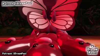 Butterfree furry blows massive tits raw cumshot rough sex