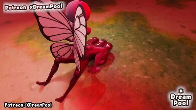 Butterfree furry blows massive tits raw cumshot rough sex