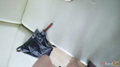Step sister destroyed my girlfriend with her big ass POV cheating blowjob