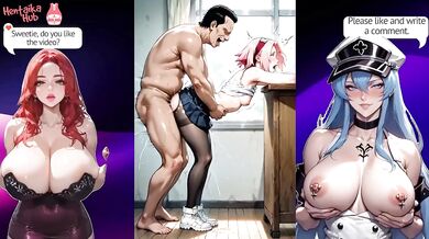 AI gushed hentai bitches unleash every filthy ability in 3D anime blowouts