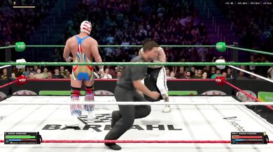El Grande Americano destroys dirty Dominik Mysterio in raw AAA championship climax