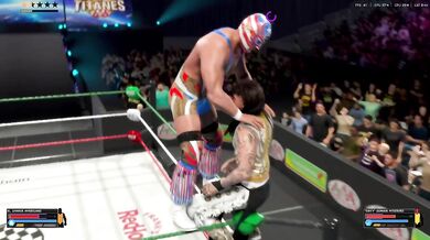 El Grande Americano destroys dirty Dominik Mysterio in raw AAA championship climax