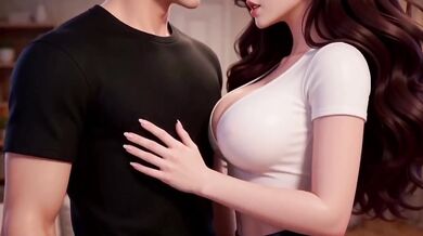 Cheating girlfriend betrayed by her horny best friend fucked raw