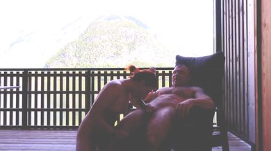 Neighbors hear her gushing Alps creampie ruined by rough german muscle