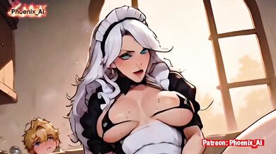 Sitting on hard cock while tits drip milk BOSS fucks employee POV