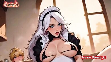 Sitting on hard cock while tits drip milk BOSS fucks employee POV