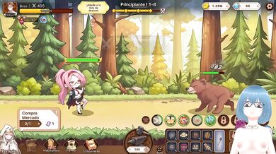 Isekai Waifu Overlord demos cum soaked gameplay review