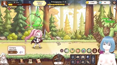 Isekai Waifu Overlord demos cum soaked gameplay review