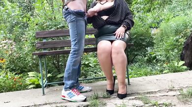 Stepmom destroys stepson in public cum slut parade