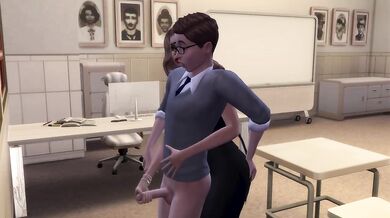 The sexy tutor ruined the student’s homework with her mouth