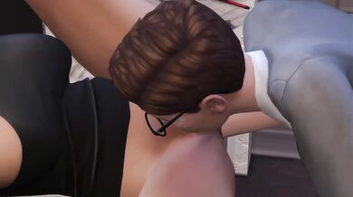 The sexy tutor ruined the student’s homework with her mouth
