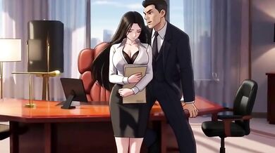 Stepmom secretary gets fucked raw by her boss