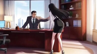 Stepmom secretary gets fucked raw by her boss