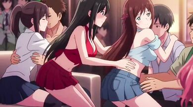 College party turns wild sex orgy with stepmom anal creampie