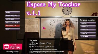 Voice Actor Destroys Exposed Hot Teacher In Adult Game