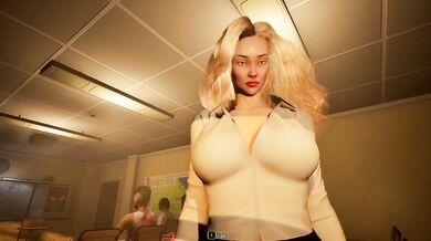 Voice Actor Destroys Exposed Hot Teacher In Adult Game