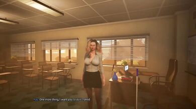 Voice Actor Destroys Exposed Hot Teacher In Adult Game