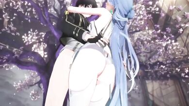 Cool Sword Saint White Clothes Boss Cum On Feet