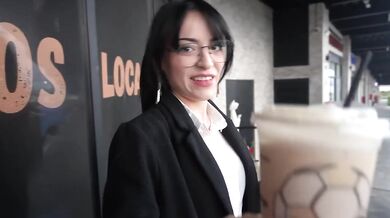 My nymphomaniac secretary wants to get fucked all day long cum on her thick ass POV