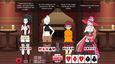 Strip poker Mercy gets her tight holes filled