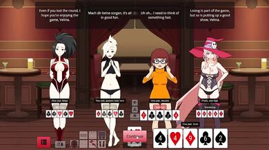 Strip poker Mercy gets her tight holes filled