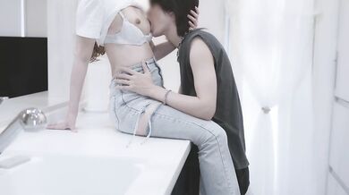 Lovestruck boyfriend gap leaks sweetie moans drenched japanese raw hentai stuffed hard