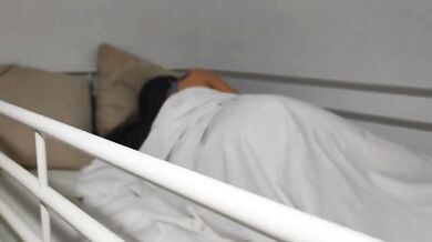 Stepdaughter gets her ass eaten then fucked raw in missionary until she screams her brains out