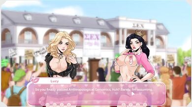 Protest signs scream freeuse fuckery in busty adult game chaos