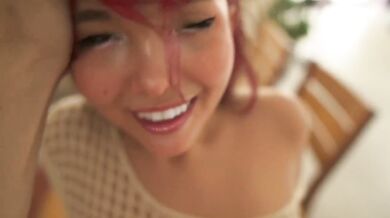 Date with an Asian beauty with a juicy butt fucked doggystyle raw