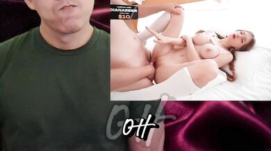 Steals hot virgin blonde for his friend's first time deep throat anal