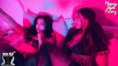 Schoolgirl Besties Destroyed in 18 Sloppy Lesbian Fuck