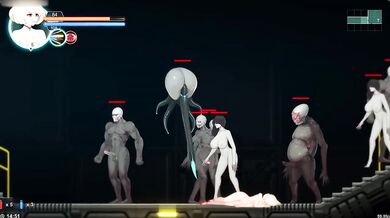 Alien ambassador's body used as fucktoy filled with rough alien loads