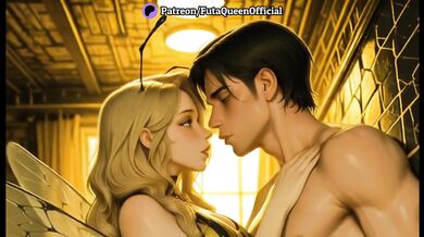 Honey Dripping Futa Bee Girl Rough Anal and Blowjob