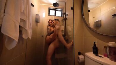 My roomie ravages me in the shower small tits squirming dirty pooltravix latina