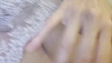 Big tits white girl solo orgasm takin good cock cream pie