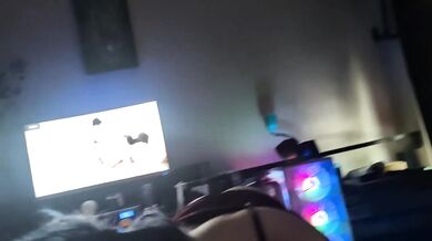 Cheating girlfriend gives the sloppiest raw amateur blowjob