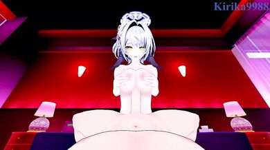 Eir gets wrecked in love hotel duel cumshot brawl