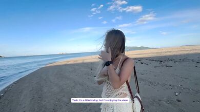 Stranger fucked on vacation tight wet pussy missionary POV