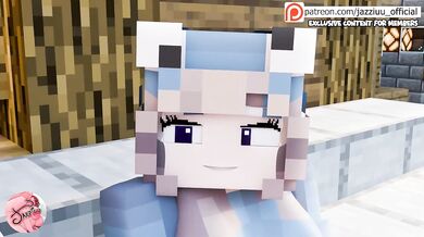 Friend's wife deep penetration futanari Minecraft gangbang