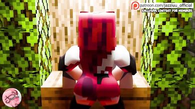 Friend's wife deep penetration futanari Minecraft gangbang