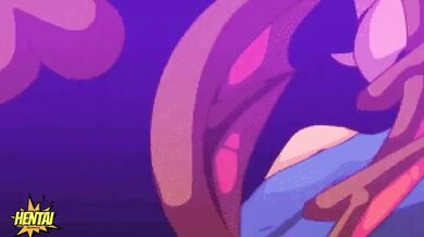 Blonde anime babe deepthroat fucked raw uncensored hentai