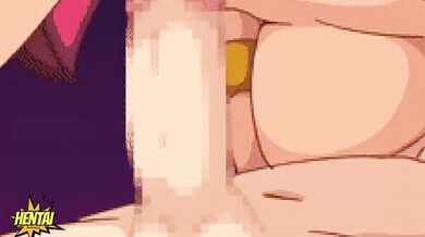 Blonde anime babe deepthroat fucked raw uncensored hentai
